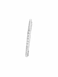 Broche barrette Platine et Diamants