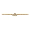 Broche barrette roses de diamants