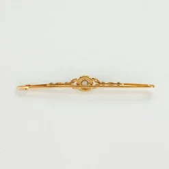 Broche barrette roses de diamants
