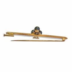 Broche barrette trèfle