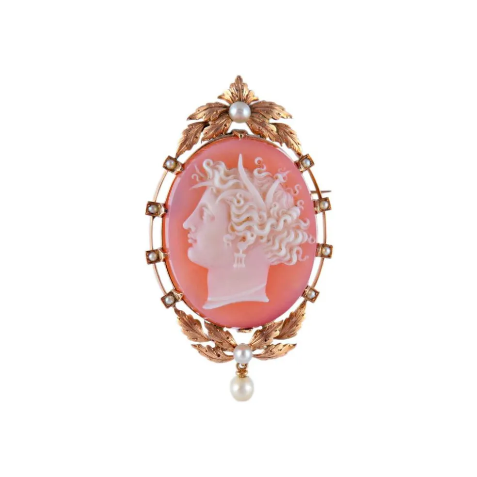 Broche Camée