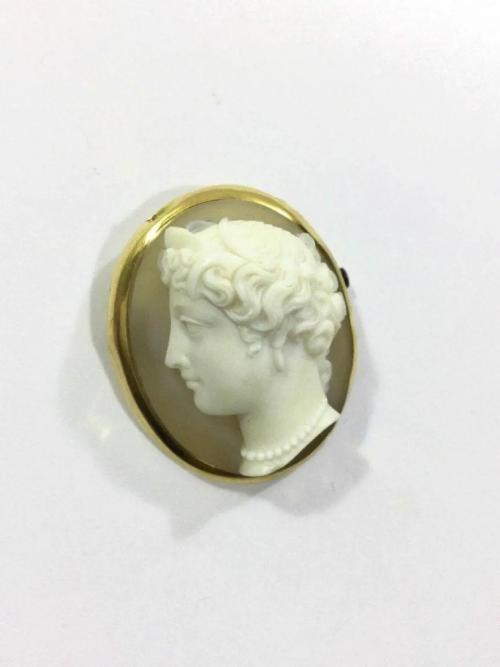 Broche Camée Agate