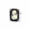 Broche Camée Cornaline