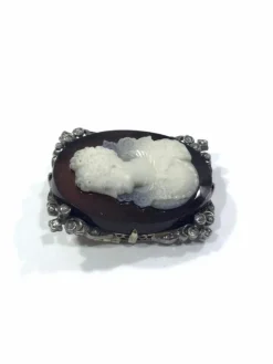 Broche Camée Cornaline