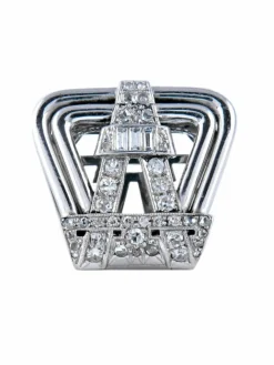 Broche Clip Art Déco