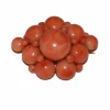 Broche corail Napoléon III