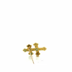Broche Croix de Lorraine Yellow Gold