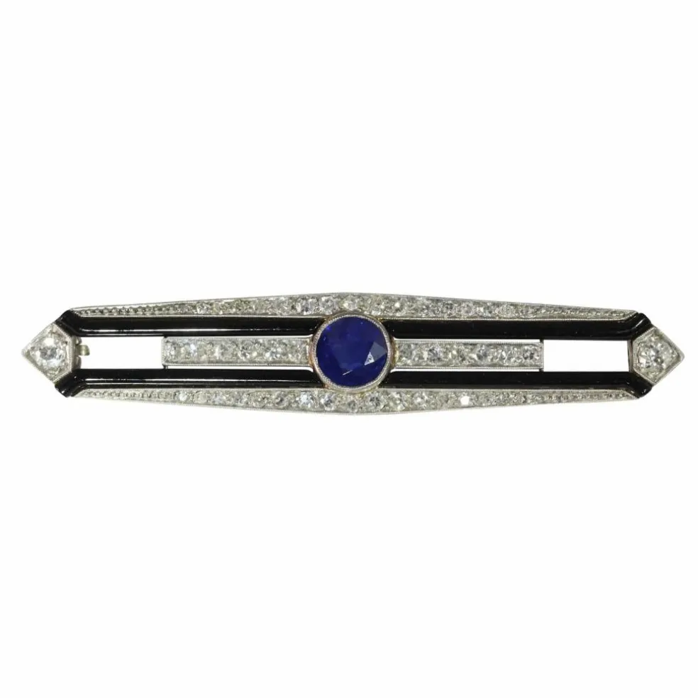 Broche de bar Art Déco des années 1920 : un aperçu du glamour des années folles