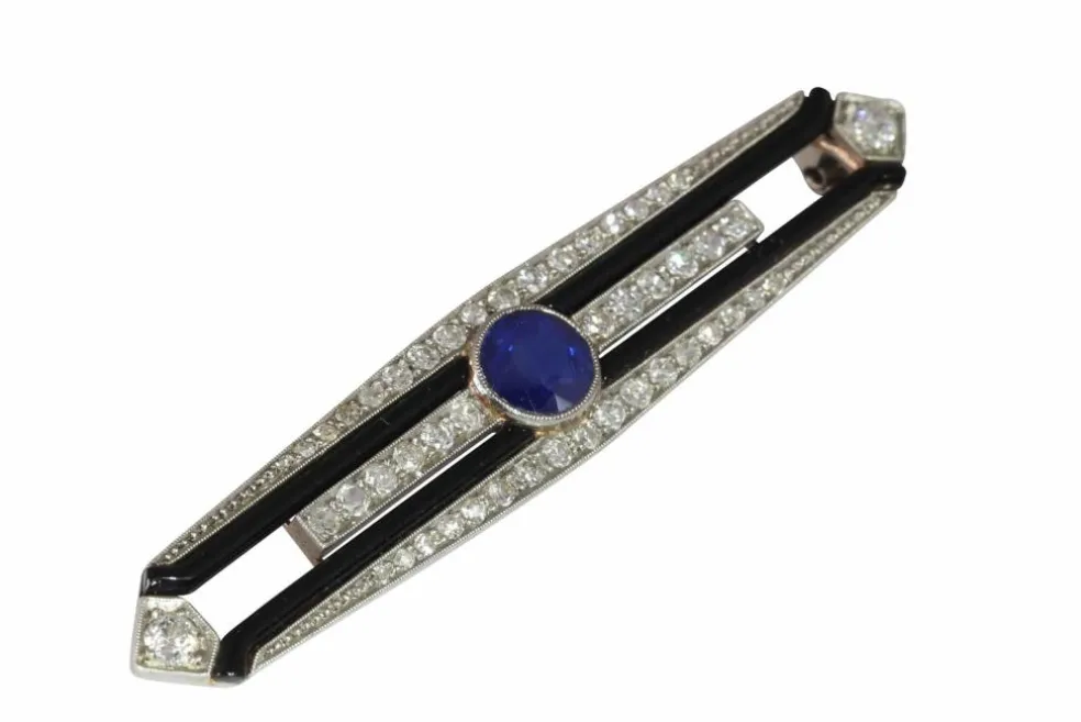Broche de bar Art Déco des années 1920 : un aperçu du glamour des années folles