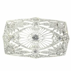 Broche diamant