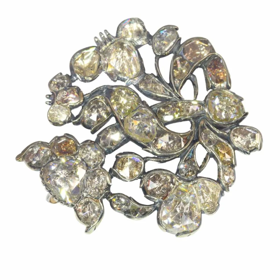 Broche diamant