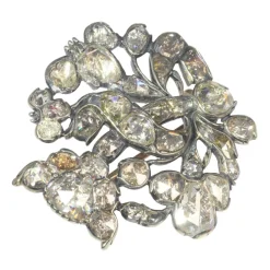 Broche diamant