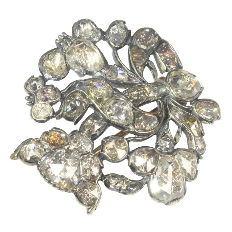 Broche diamant