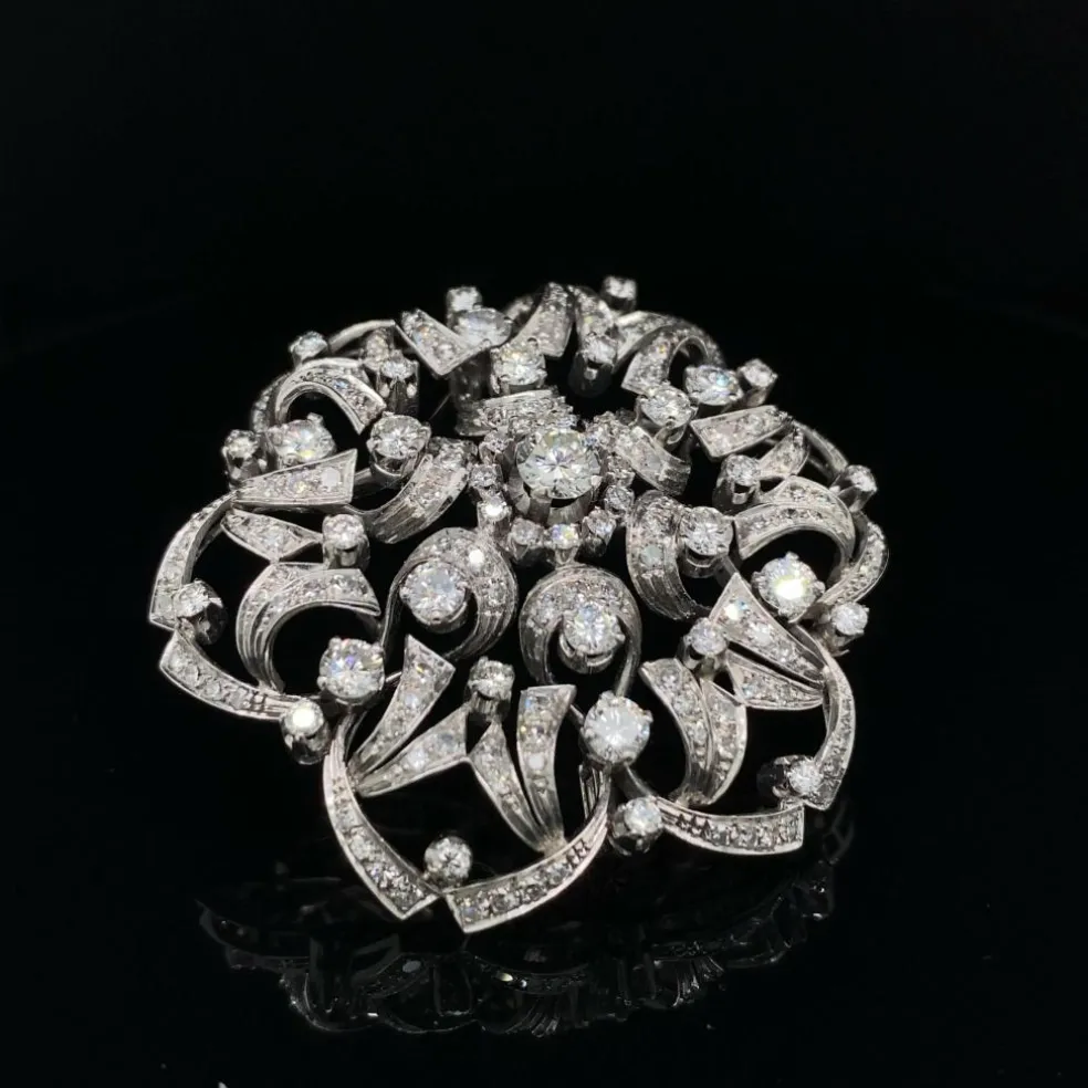Broche Diamant