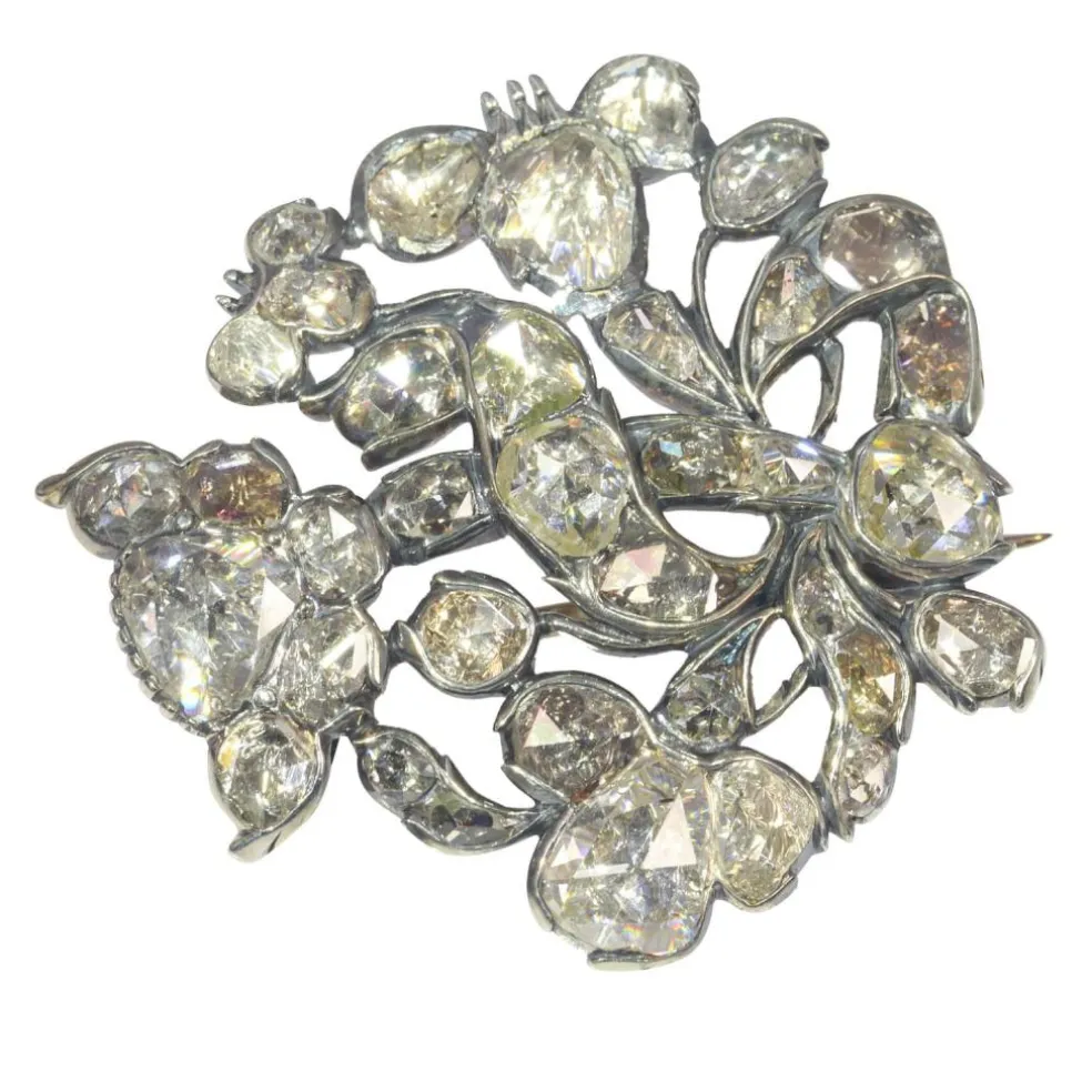 Broche diamant