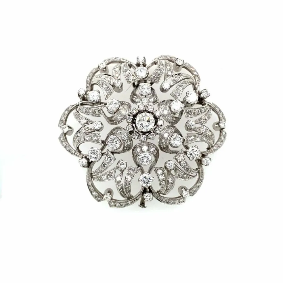 Broche Diamant