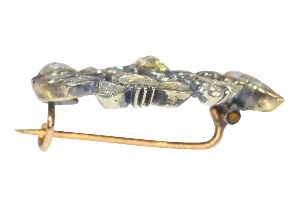 Broche diamant