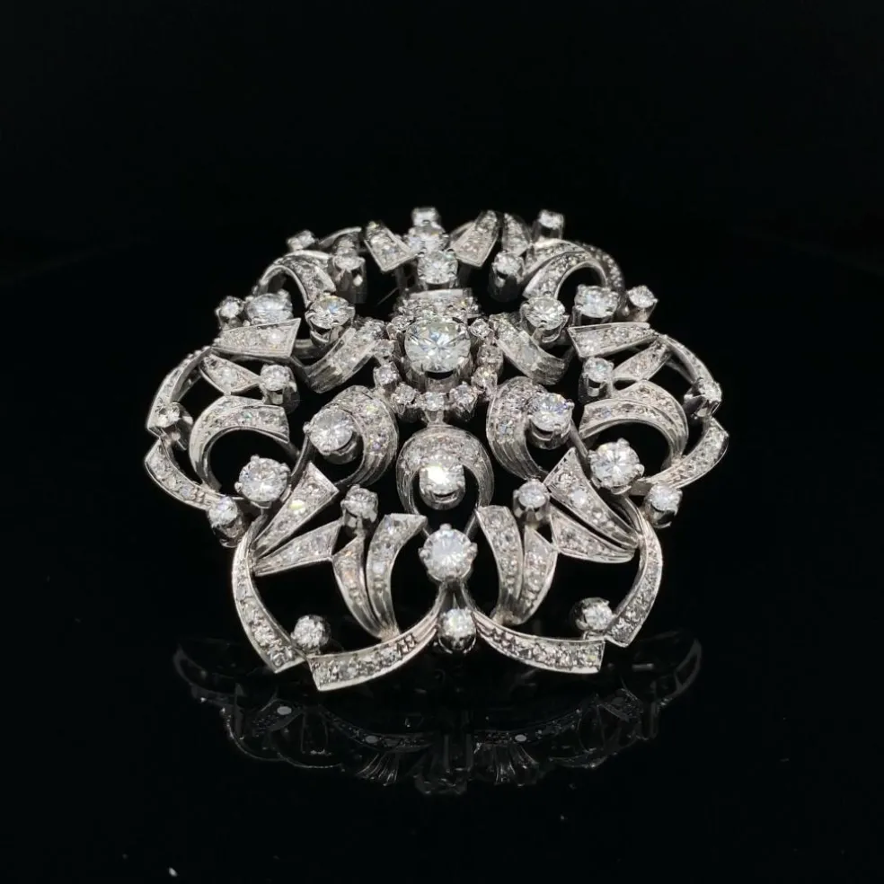 Broche Diamant