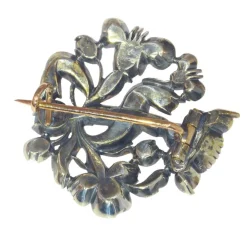 Broche diamant