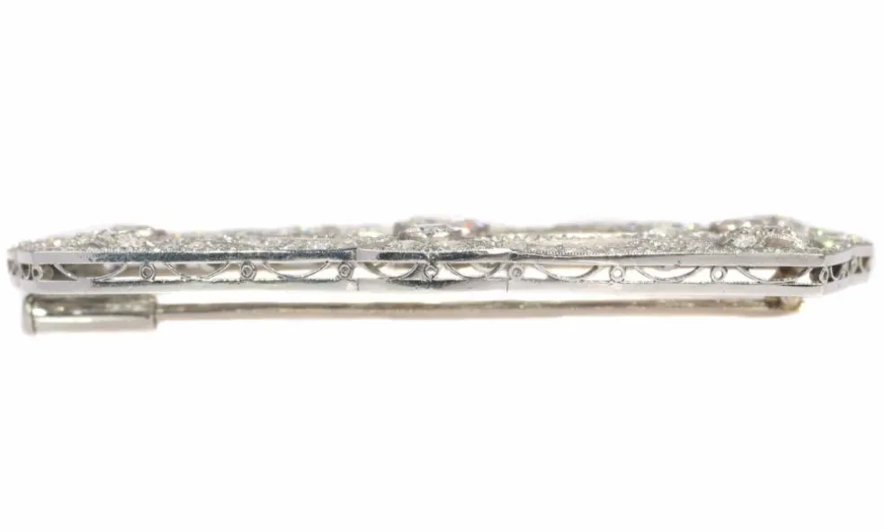Broche diamant