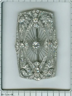 Broche diamant