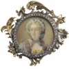 Broche, diamant, or