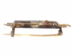 Broche, diamant, or