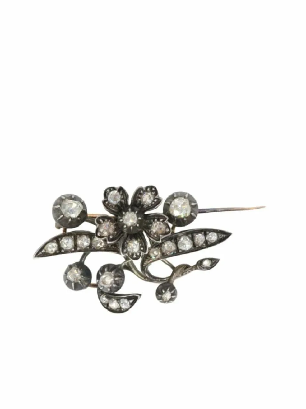 Broche Diamants