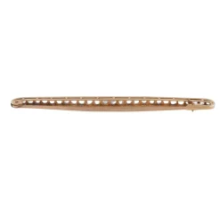 Broche diamants