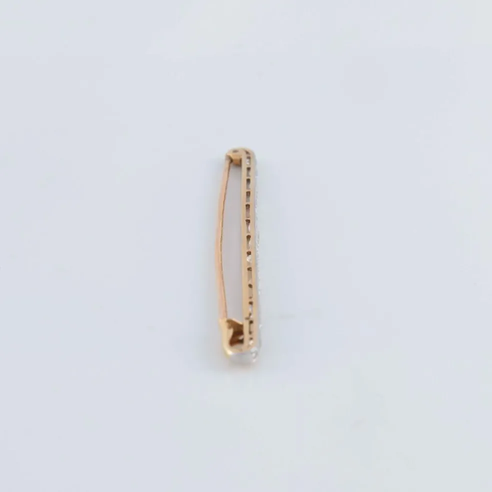 Broche diamants