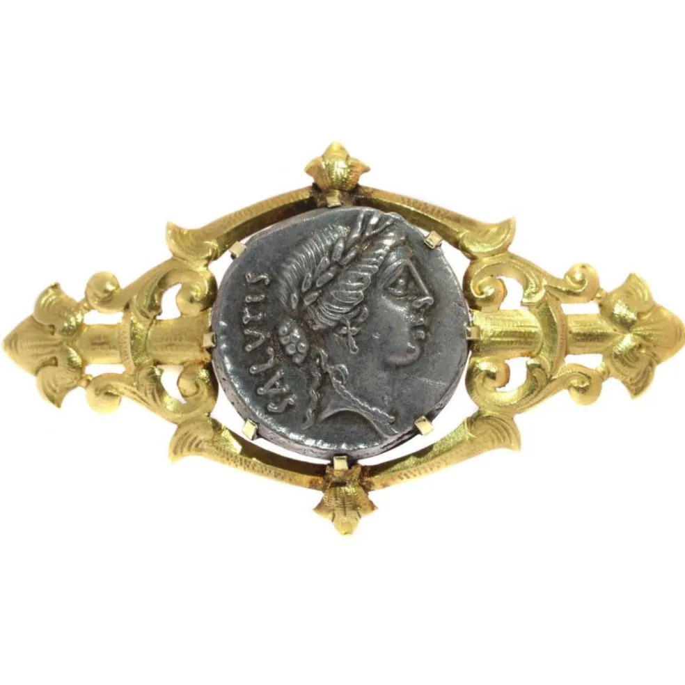 Broche en argent