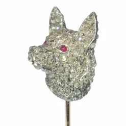 Broche en diamant