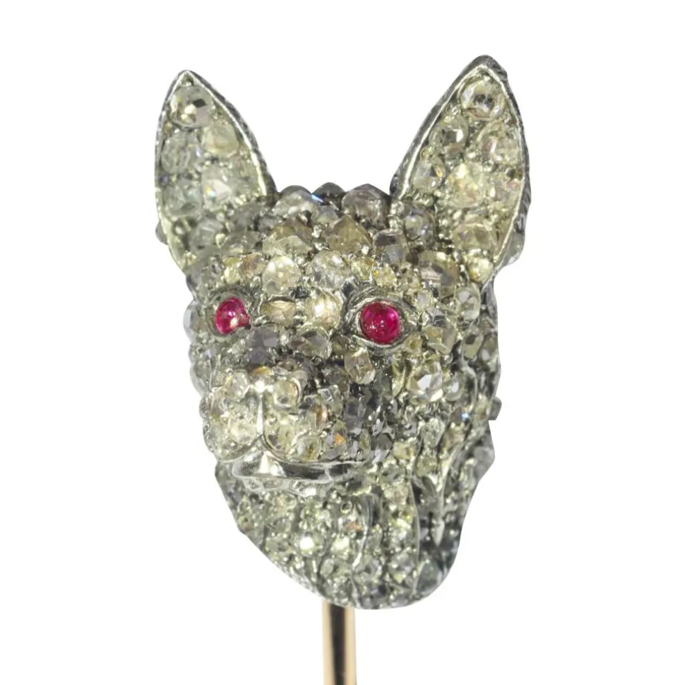 Broche en diamant