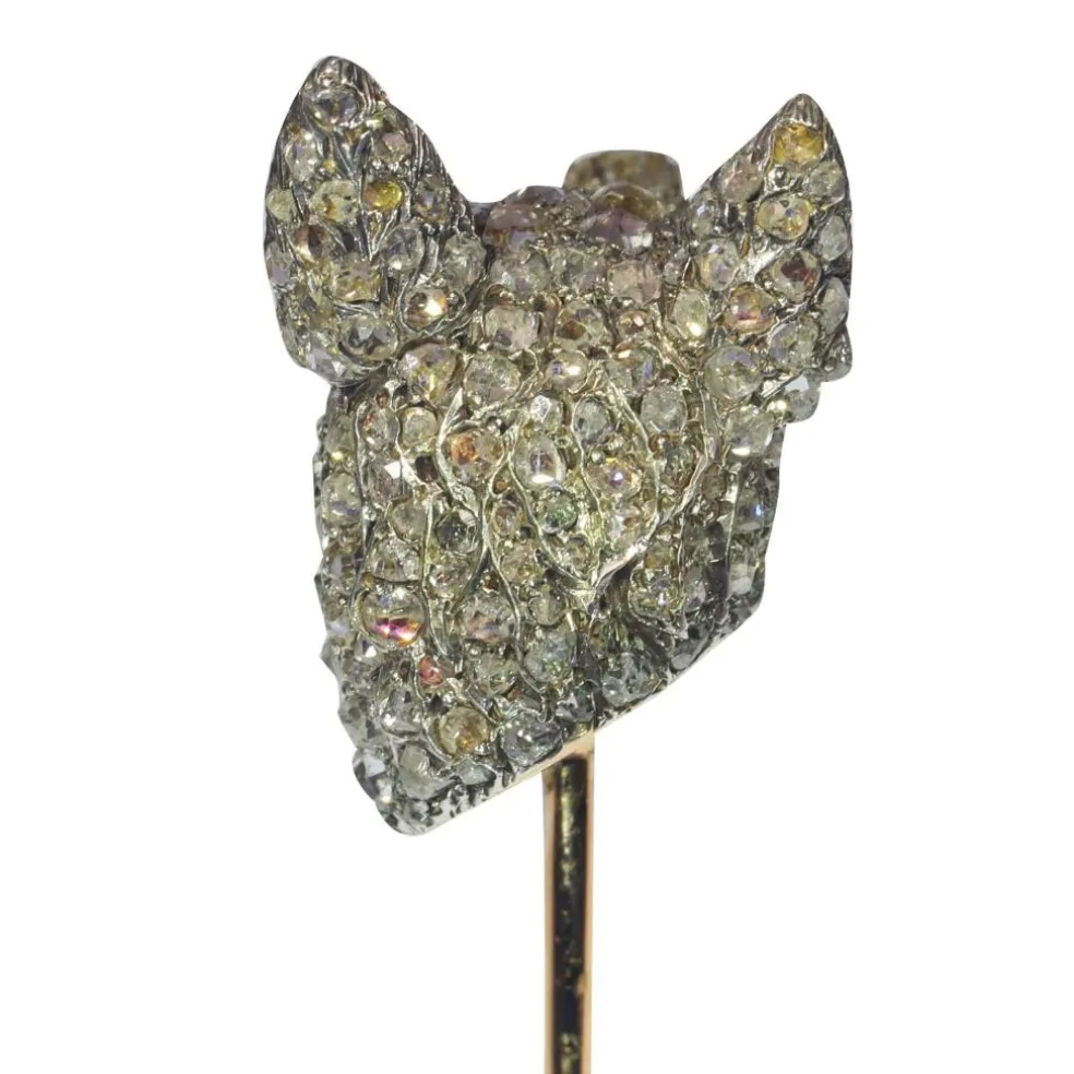 Broche en diamant