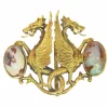 Broche en or