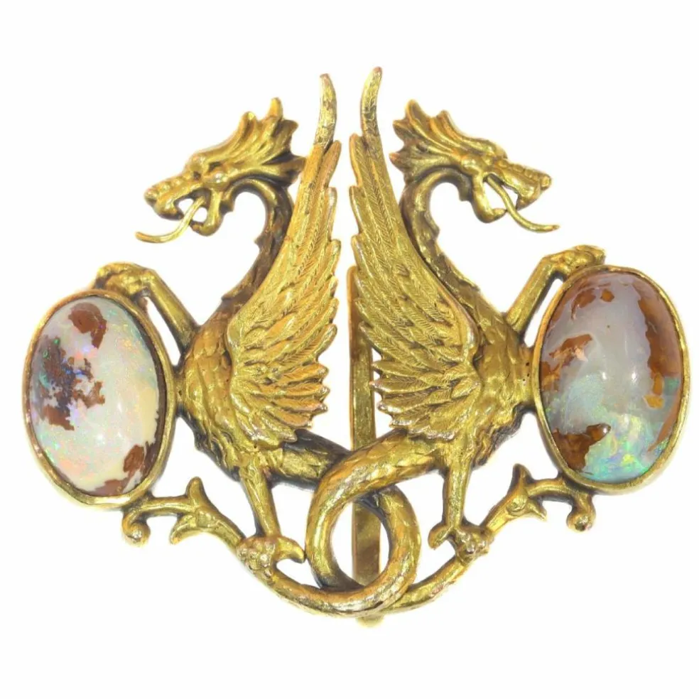 Broche en or