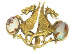 Broche en or