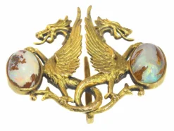 Broche en or