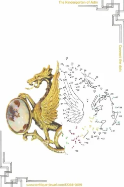 Broche en or