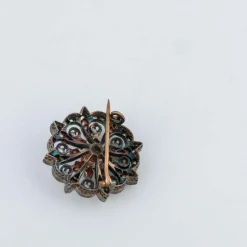 Broche en or, argent