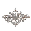 Broche en platine et diamants