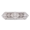 Broche en platine et diamants