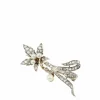 Broche Erable en Or, Diamants, et Perles Fines