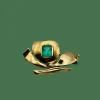 Broche fleur des années 1940