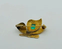 Broche fleur des années 1940