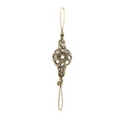 Broche Fleur diamants