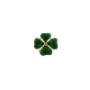 Broche fleur en or jaune
