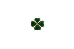 Broche fleur en or jaune