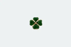 Broche fleur en or jaune
