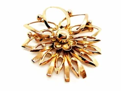 Broche Fleur Or jaune